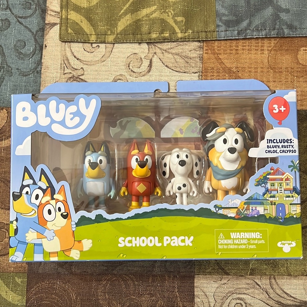 Brand New (listing for YRam) Bluey set